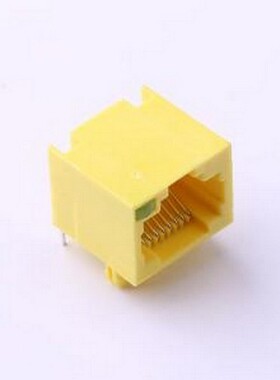 RC00554 以太网连接器(RJ45 RJ11) 弯插 带LED 插件