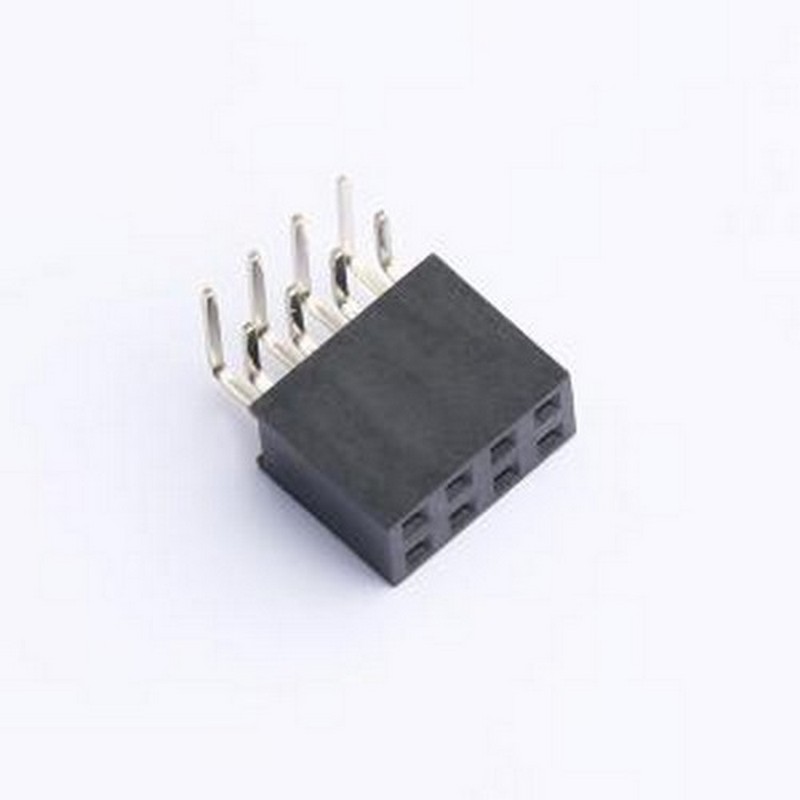 HC-PM254-8.5H-2x4PW 排母 间距2.54mm 2x4Pin 弯插 PC3.0 PB12.7