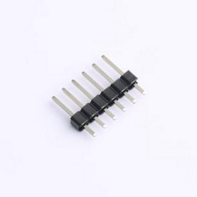 5AML4-11560-106-W0 排针 2.54PH间距排针直针1*6P H2.5 L11.5 PA