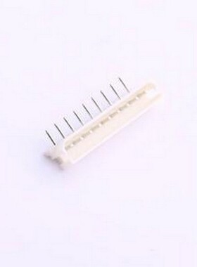 HX25015-9WA 线对板针座 1x9P 间距:2.5mm 弯插 白色 弯插,P=2.5m