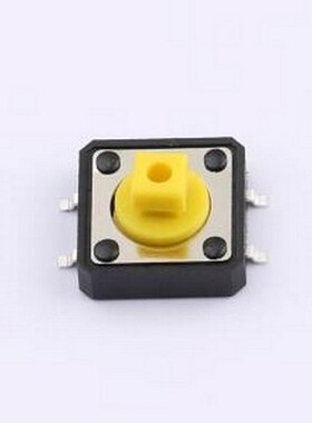 TS-1094TS-B3D2-T-Y 轻触开关 12x12x7.3mm方头 立贴 轻触开关250