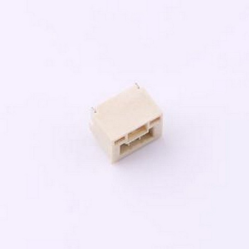 D125E1W1-2W2P43 线对板针座 D125E1W1-2W2P43 SMD,P=1.25mm,卧贴