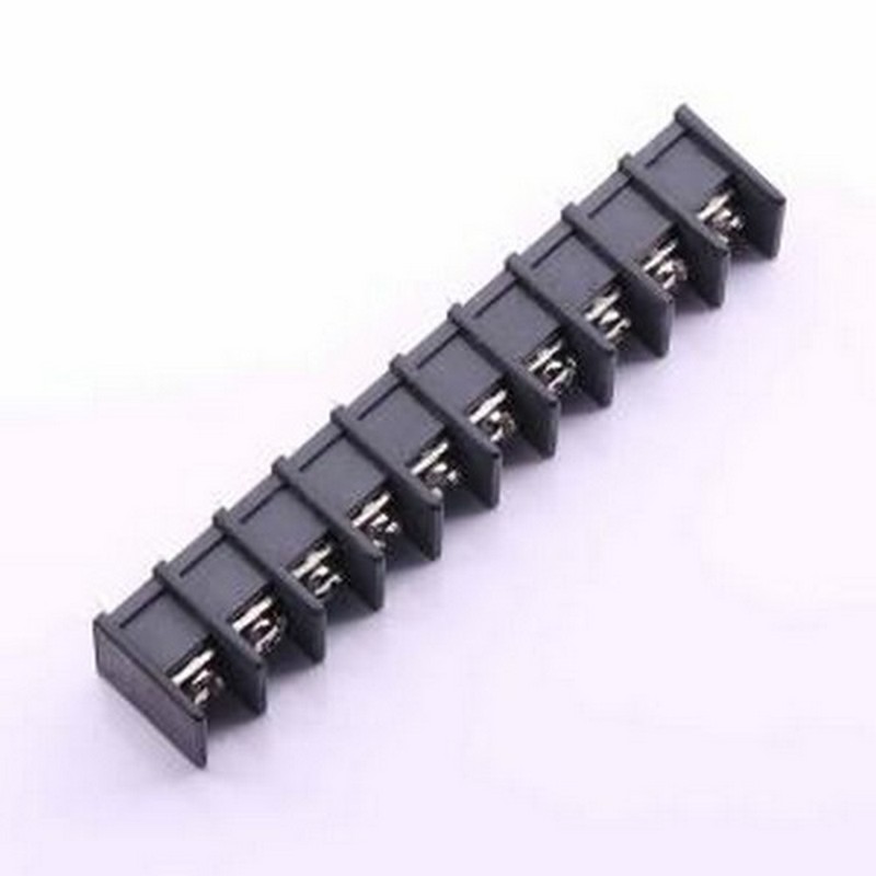 WJ45S-B-9.5-10P 栅栏式接线端子 9.5mm 1x10P 每排P数:10 排数:1