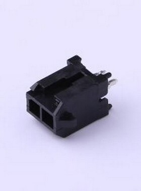 X3025WV-2x01-46SN 线对板针座 2x1P 间距:3mm 直插 插件,P=3mm