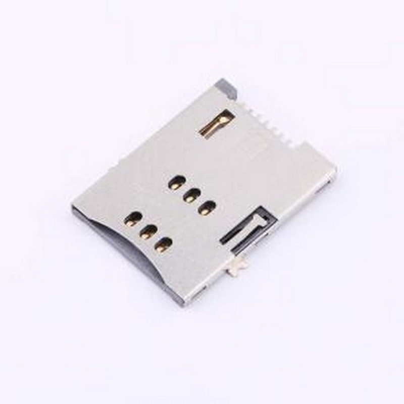 C7060-02 SIM卡连接器 自弹式 SMD