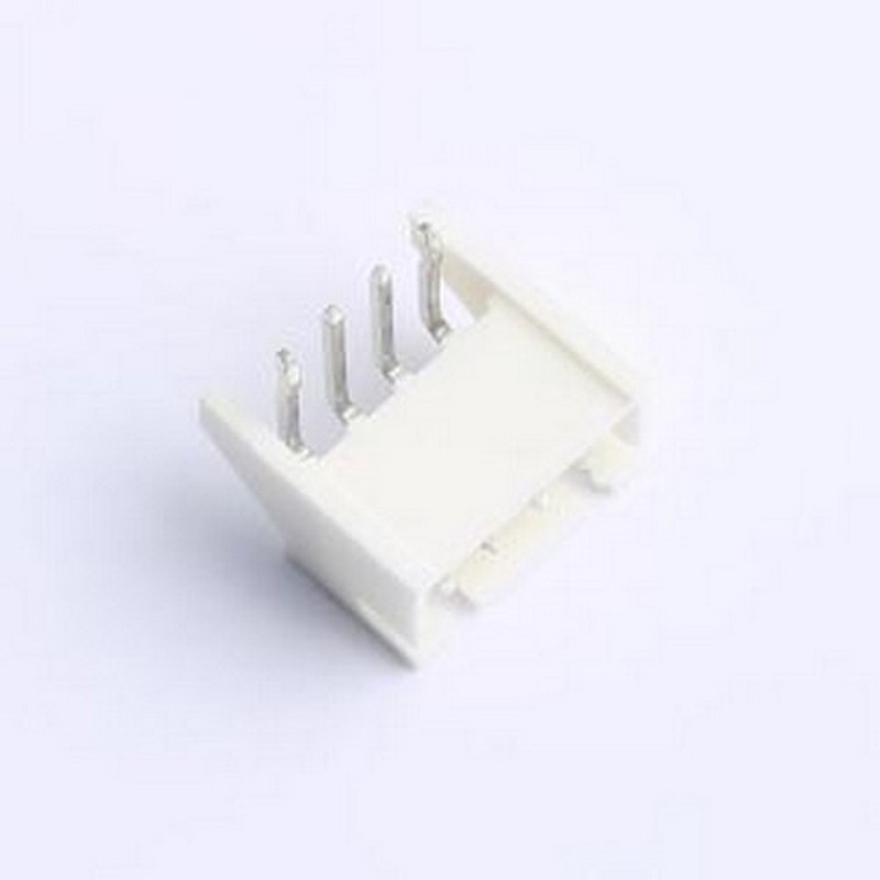 HC-XH-4AWD-K 线对板针座 1x4P 间距:2.5mm 弯插 系列:XH 弯插,P=