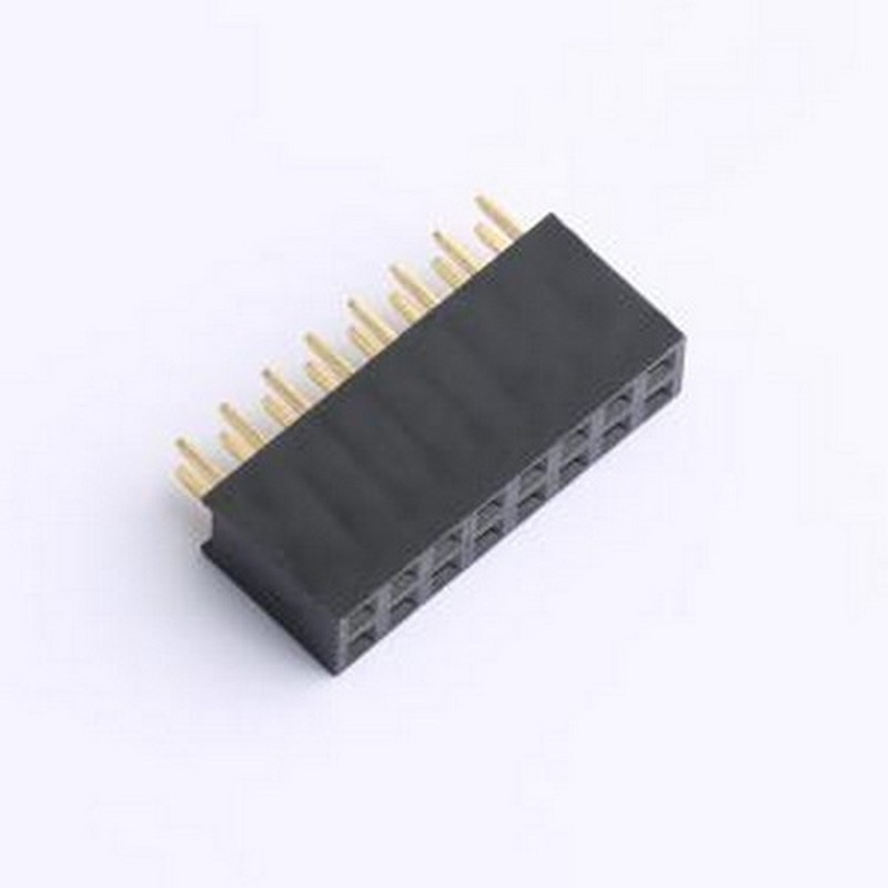 F185-1208A0BSYE2 排母 F185-1208A0BSYE2 插件,P=2.54mm