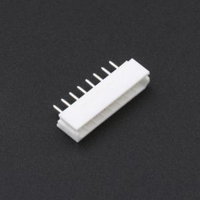 XD-5264-8A 线对板针座 1x8P 间距:2.5mm 直插 插件,P=2.54mm