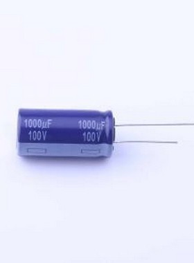 ECA2AM102 直插铝电解电容 1000uF ±20% 100V 插件,D18xL35.5mm