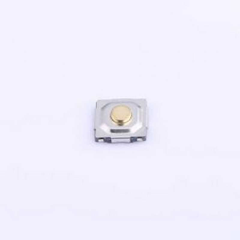 K2-1187UQ-C4SW-06 轻触开关 5.2x5.2x1.7 包脚铜头开关 SMD