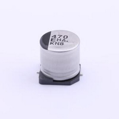 EEEHAE471UAP 贴片型铝电解电容 470uF ±20% 25V SMD,D10xL10.2m