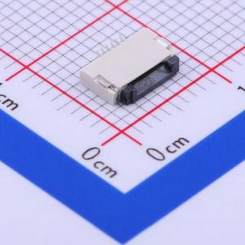 THD0515-06CL-SN FFC/FPC连接器 间距:0.5mm P数:6P 翻盖式 下接