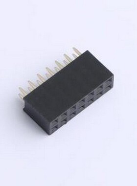 F185-1207A0ASYE1 排母 2x7P 间距:2.54mm 直插 插件,P=2.54mm
