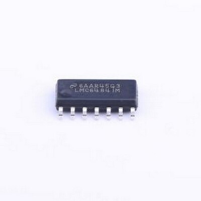 LMC6484IMX/NOPB 运算放大器 四通道轨到轨输入输出CMOS运算放大