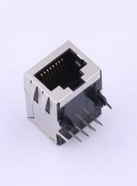 X01AB002HWDDB 以太网连接器(RJ45 RJ11) 不带LED 插件