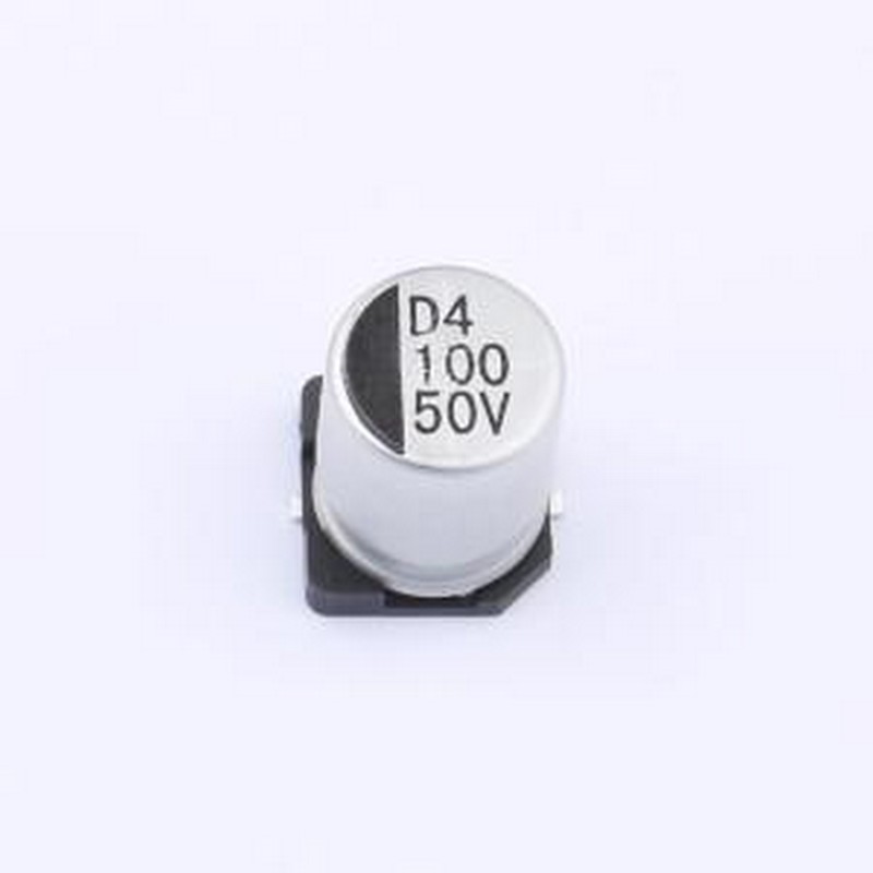 CD050M101F10PC97V00A 贴片型铝电解电容 100uF 50V SMD,D8xL10mm