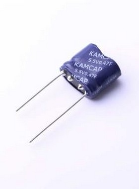 SP-5R5-Z474VYL06 超级电容器 0.47F 0%~+40% 5.5V 插件,P=12mm