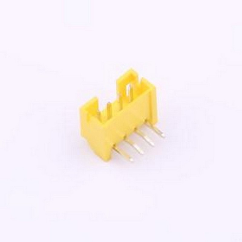 HC-PH-4AWD-Y-K-10 线对板针座 1x4P 间距:2mm 弯插 系列:PH 弯插