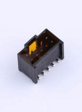 X9555WVS-2x05E-9TV01 线对板针座 2x5P 间距:2.54mm 立贴 SMD,P=