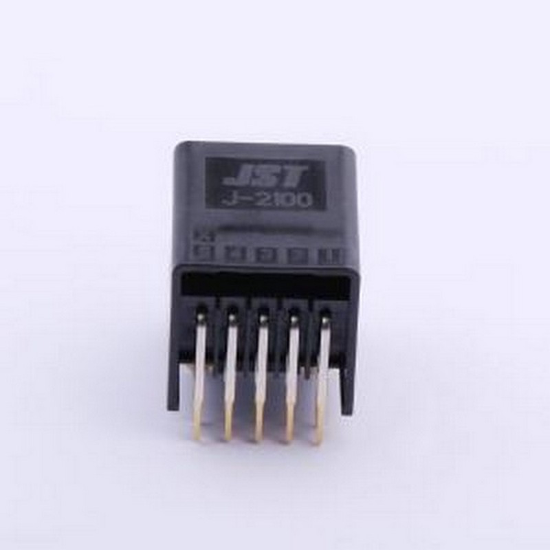 S10B-J21DK-GGXR(LF)(AU) 线对板针座 2x5P 间距:2.5mm 弯插 弯插
