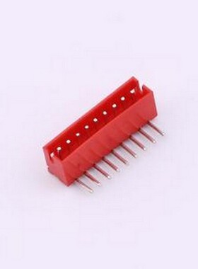 WAFER-ZH150WZ-9AH 线对板针座 ZH弯针9P 红色 弯插,P=1.5mm