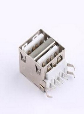 XDUF-0421-10 USB连接器 Type-A 母 弯插 插件