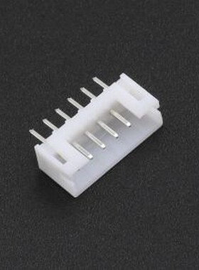 XD-PH-6A-G 线对板针座 1x6P 间距:2mm 直插 系列:PH 白色 插件,P
