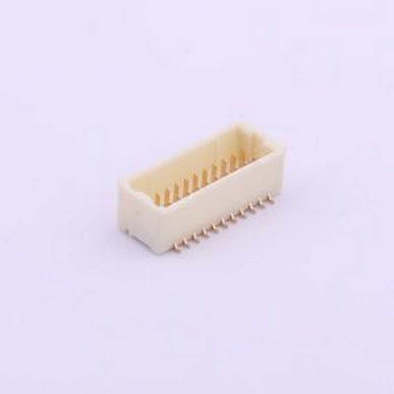X1011WVS-2x11-9TV01 线对板针座 2x11P 间距:1mm 立贴 SMD,P=1mm