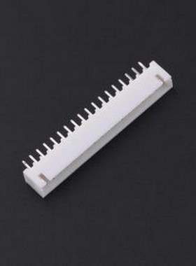 TJC3-18A-K 线对板针座 1x18P 间距:2.5mm 直插 插件,P=2.5mm