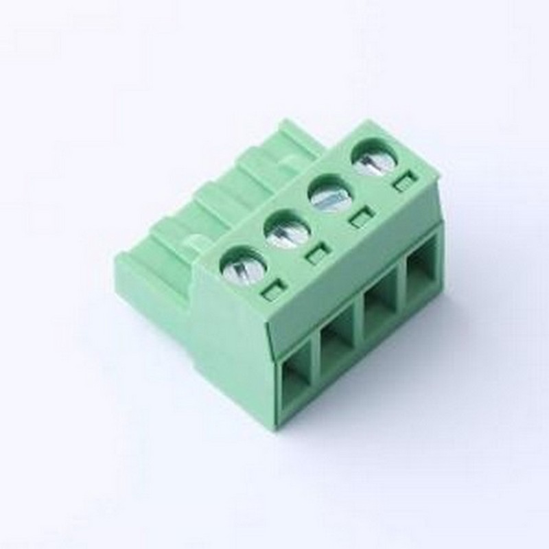 DB2EK-5.0-4P-GN-S 插拔式接线端子 5mm 排数:1 每排P数:4 绿色 P