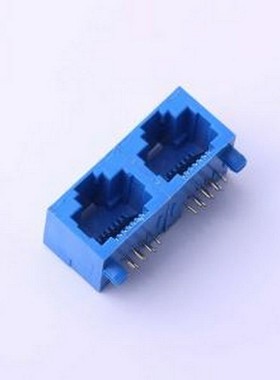 HC-RJ45-5JA-2-6-L 以太网连接器(RJ45 RJ11) 弯插 不带LED 插件