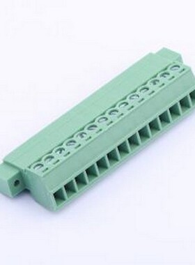 DB2EKRP-3.81-14P-GN-S 插拔式接线端子 3.81mm 1x14P 排数:1 每