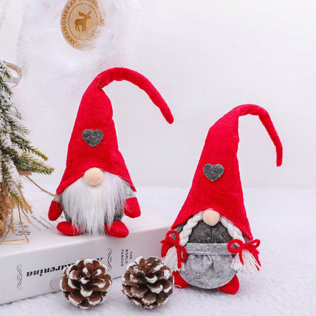faceless doll pendants christmas tree decoration hanging orn
