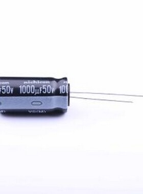 UVR1H102MHD 直插铝电解电容 1000uF ±20% 50V 插件,D12.5xL25mm