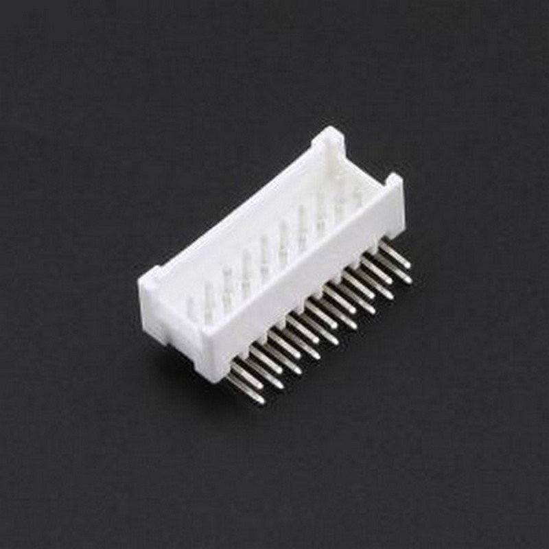 XHZ-18AW 线对板针座 2x9P 间距:2.5mm 弯插 弯插,P=2.5mm