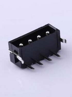 M5082RK-B-04P 线对板针座 1x4P 间距:5.08mm 弯插 弯插,P=5.08mm