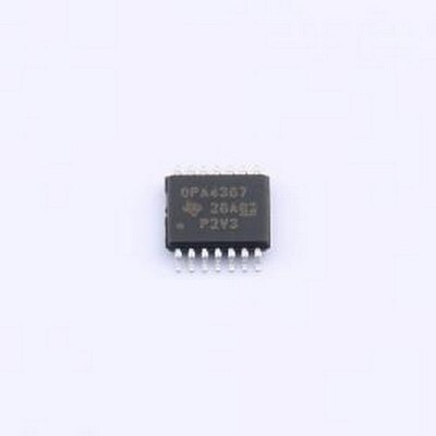 OPA4387PWR 精密运放 超高精度(2uV)、零漂移(0.003uV/C)、低输入