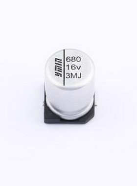 V3MD1001C681MVTM 贴片型铝电解电容 16V 680uF ±20% SMD,D8xL10