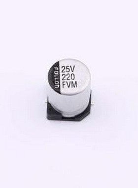 EFVM025ADA221M0677 贴片型铝电解电容 220uF ±20% 25V SMD,D6.3