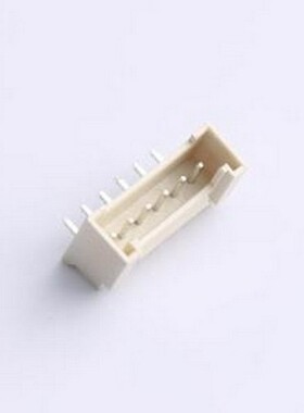 X2011WR-06AR-LPSN 线对板针座 1x6P 间距:2mm 弯插 弯插,P=2mm