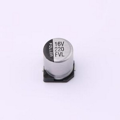 EFVL016ADA221M0677 贴片型铝电解电容 220uF ±20% 16V SMD,D6.3