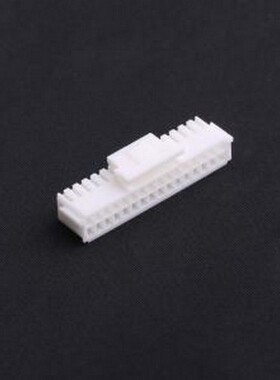 HX20028-32Y 胶壳(线对板/线对线) 2x16P 2mm 白色 P=2mm