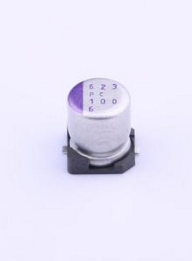 6SVPC100MY 固态电容 100uF ±20% 6.3V SMD,D5xL6mm