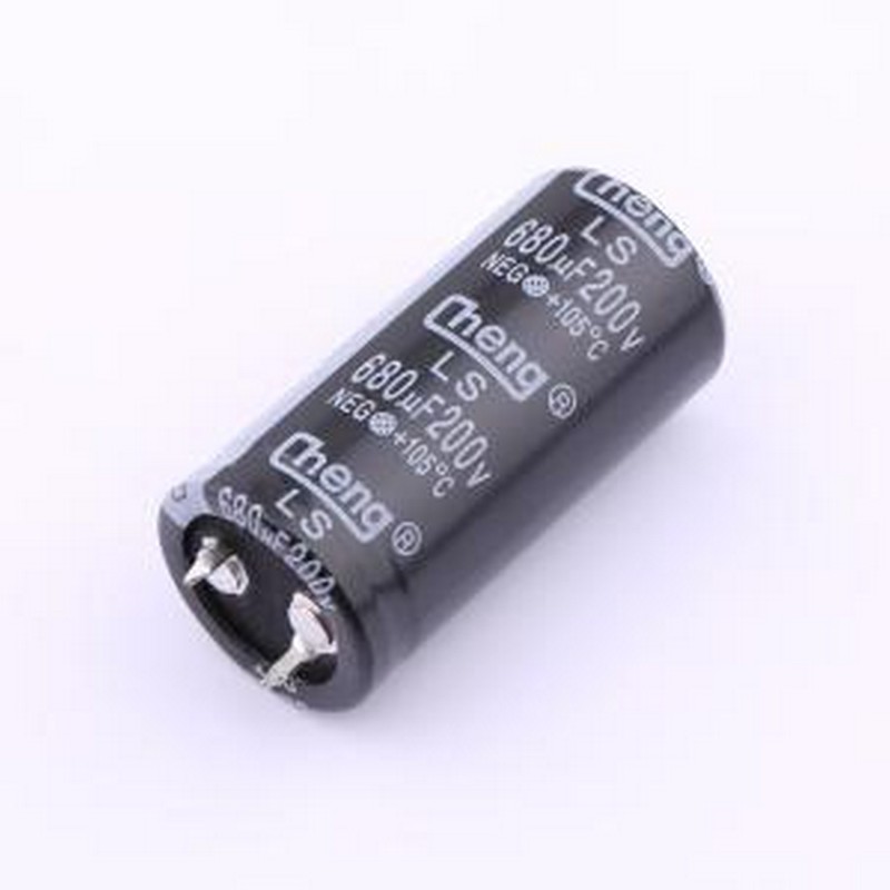 LS687M200N45RR0VH2SP0 牛角型电解电容 680uF ±20% 200V 插件,D