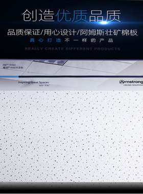 美国阿姆斯壮Armstrong雅丽矿棉板吸音天花烤漆龙骨吊顶施工服务
