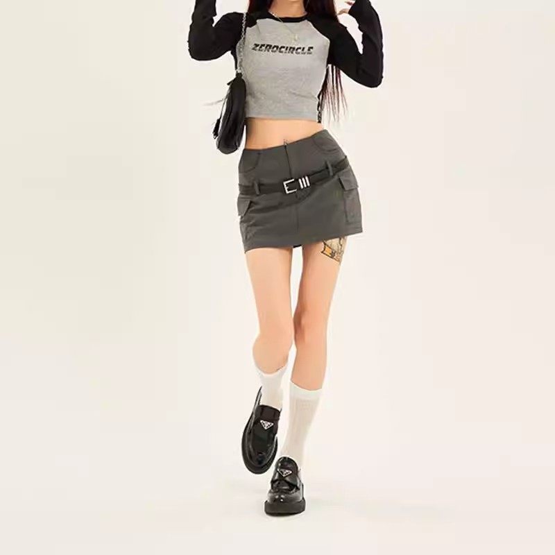 性感时髦辣妹潮流半身裙2024年新款设计感小众包臀裙气质百搭短裙,女装/女士精品,大码半身裙,淘宝优惠券,粉丝福利购,淘宝优惠卷