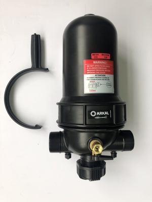 阿科叠片以色列原装进口2寸130微米手动ARKAL过滤水表总管前置