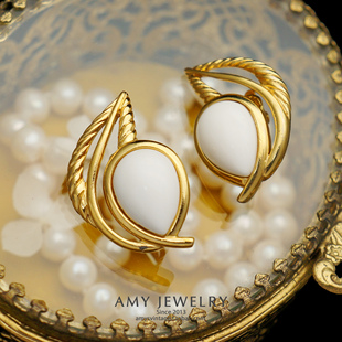 TRIFARI翠法丽复古通勤耳夹耳环 | Amy Vintage西洋古董首饰