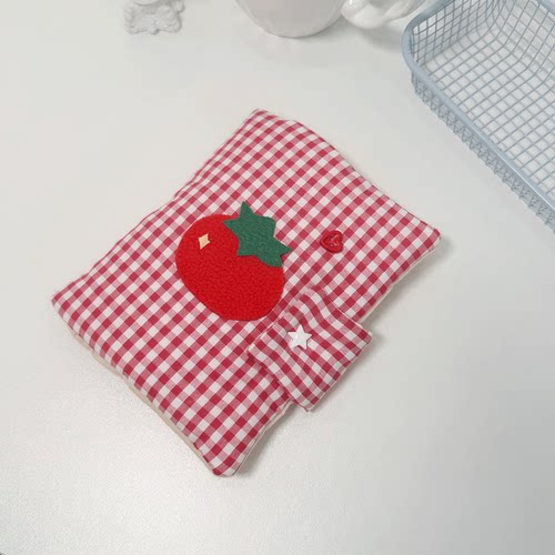 番茄日系布面手工书衣A6/A5