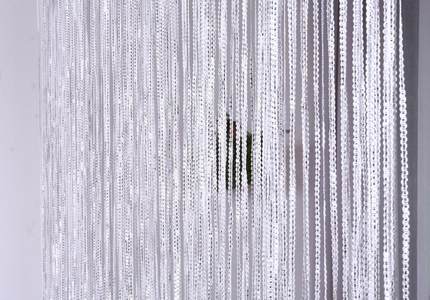 ssss银丝线帘加密加粗客厅门帘隔断帘婚庆流苏帘子装饰直播背景墙